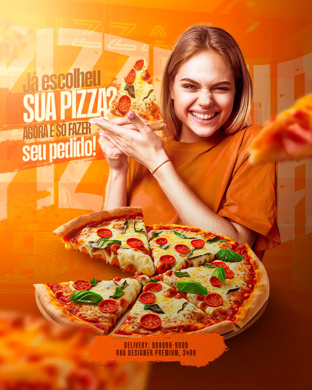 FLYER PIZZA - FLYER PIZZARIA - PSD LANCHONETE COXINHA - PSD FREE - PSD FLYER - PSD RESTAURANTE - FLYER LANCHONETE - FLYER COXINHA - designi - psd free - psd editável - png - icon