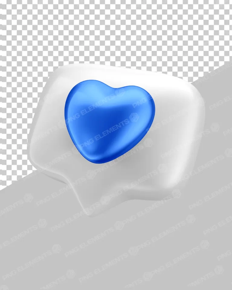 CORAÇÃO NO BALÃO 3D - PSD FREE - PSD EDITAVEL - ICON INSTAGRAM - FREE PNG - DESIGNER PREMIUM - PSD FLYER - CANVA