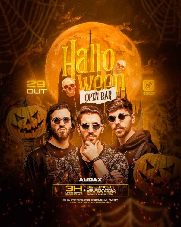 psd flyer halloween - psd free - psd flyer br - freepik halloween - psd halloween - PHOTOSHOP