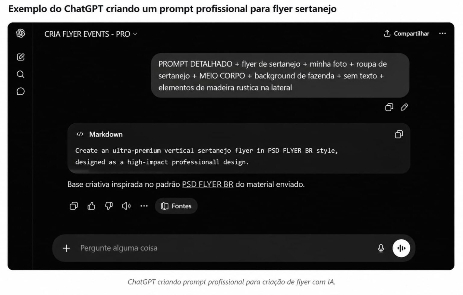 Como Criar Flyer com IA em Menos de 10 Minutos com ChatGPT
